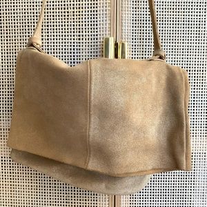 MANGO beige purse